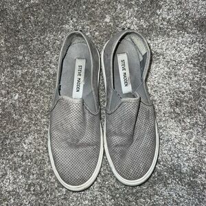 Steve Madison gray slip-on